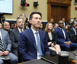 epa10538754 TikTok CEO Shou Zi Chew arrives to testify before the House Energy and Commerce Committee hearing TikTok - How Congress Can Safeguard American Data Privacy and Protect Children from Online Harms, on Capitol Hill in Washington, DC, USA, 23 March 2023.  EPA/MICHAEL REYNOLDS