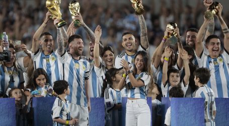 Čarobna noć svjetskih prvaka: Messi postigao 800. gol, novi show Martineza