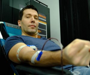 06.02.2023., Zagreb - Zaposlenici Styrie sudjelovali su u dobrovoljnom darivanju krvi. Photo: Slaven Branislav Babic/PIXSELL
