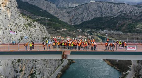 Spojen most Cetina u Omišu! Plenković: “Ovo je dobra vijest za cijelu Dalmaciju”
