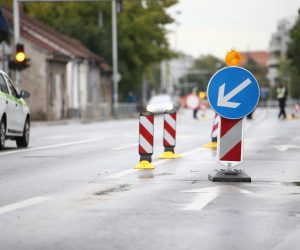 30.09.2021., Zagreb - Selska ulica zatvorena je za promet zbog radova na vodovodnoj mrezi."nPhoto: Matija Habljak/PIXSELL