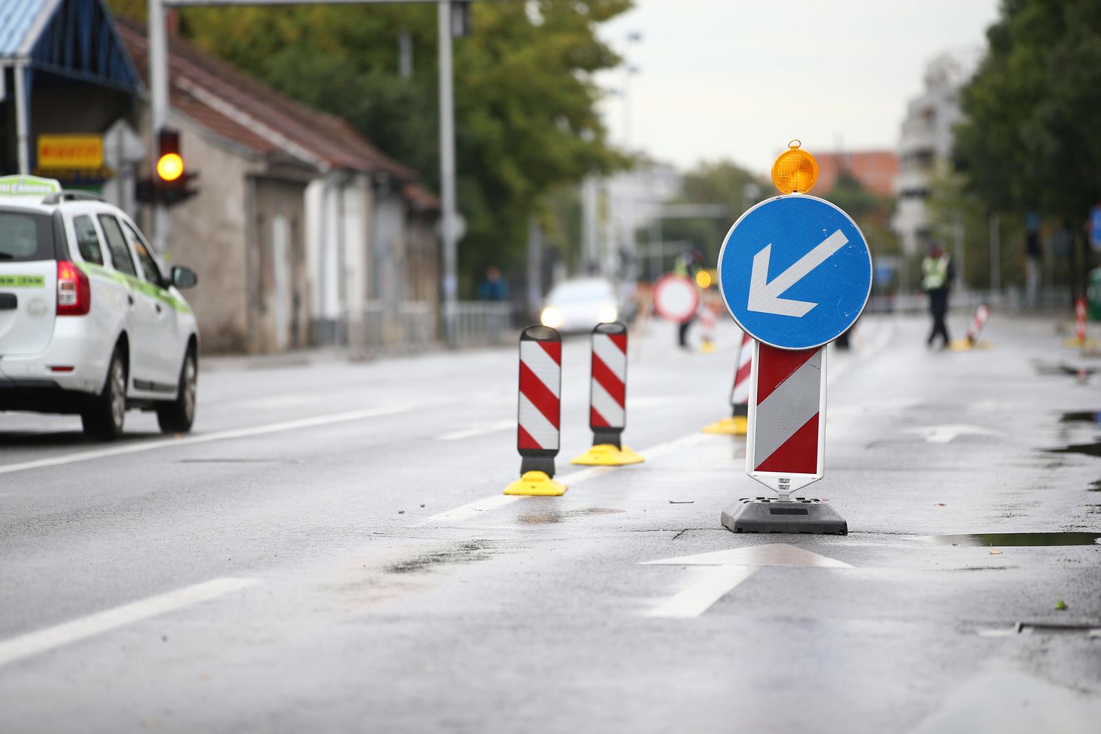 30.09.2021., Zagreb - Selska ulica zatvorena je za promet zbog radova na vodovodnoj mrezi."nPhoto: Matija Habljak/PIXSELL
