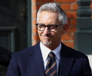Former British football player Gary Lineker leaves his home in London, Britain, March 11, 2023. REUTERS/Henry Nicholls Photo: Henry Nicholls/REUTERS