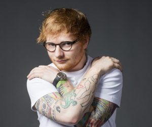 Ed Sheeran photographed in London. Sheeran is an English singer-songwriter, actor, guitarist and record producer. 
 
© David Levene / eyevine

Contact eyevine for more information about using this image:
T: +44 (0) 20 8709 8709
E: info@eyevine.com 
http:///www.eyevine.com  ***MIN 50 EURO***  *** Local Caption *** 01851588