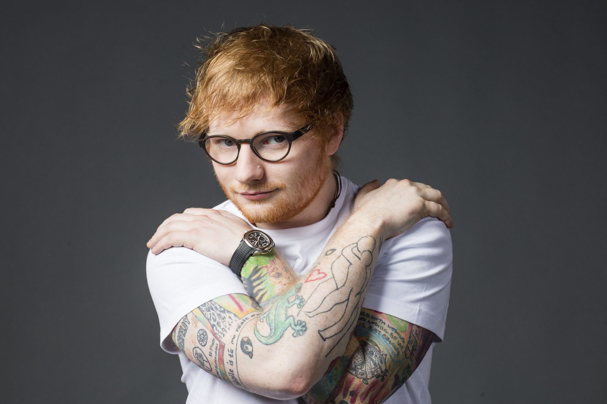 Ed Sheeran photographed in London. Sheeran is an English singer-songwriter, actor, guitarist and record producer. 
 
© David Levene / eyevine

Contact eyevine for more information about using this image:
T: +44 (0) 20 8709 8709
E: info@eyevine.com 
http:///www.eyevine.com  ***MIN 50 EURO***  *** Local Caption *** 01851588
