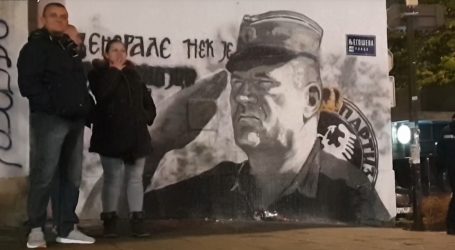 Srbija: 308 prijava za uklanjanje grafita i murala posvećenih Mladiću