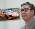 Tko je Vučićev kum koji je usred Beograda razbio McLaren vrijedan više od 300.000 eura