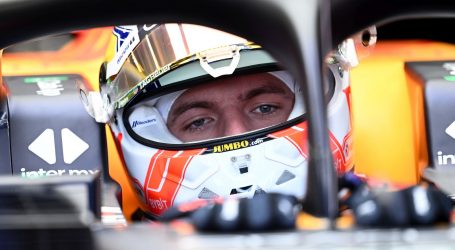 Verstappen najbrži na treningu za VN Azerbajdžana, Gaslyju planuo bolid