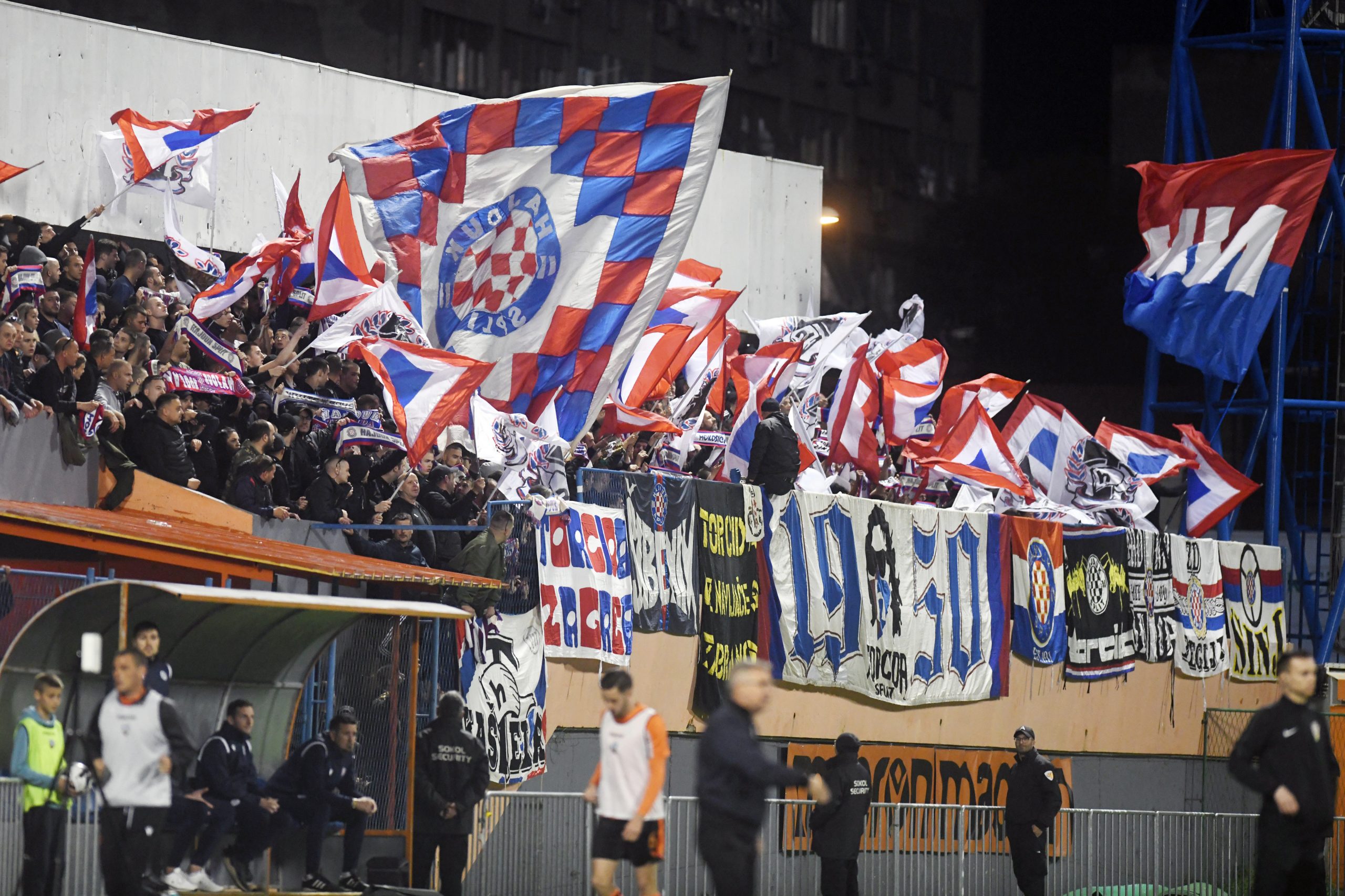 01.04.2023., Sibenik - SuperSport hrvatska nogometna liga, 27. kolo, HNK Sibenik - HNK Hajduk. Photo: Hrvoje Jelavic/PIXSELL
