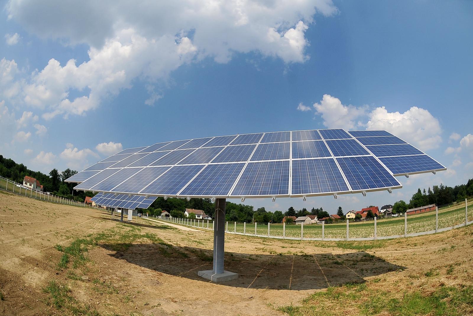 31.05.2011., Krizopotje - Prva solarna elektrana u Medjimurju.rPhoto: Vjeran Zganec-Rogulja/PIXSELL