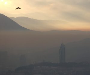 14.11.2022., Sarajevo, Bosna i Hercegovina - Sarajevo je danas medju najzagadjenijim gradovima na svijetu. Photo: Armin Durgut/PIXSELL