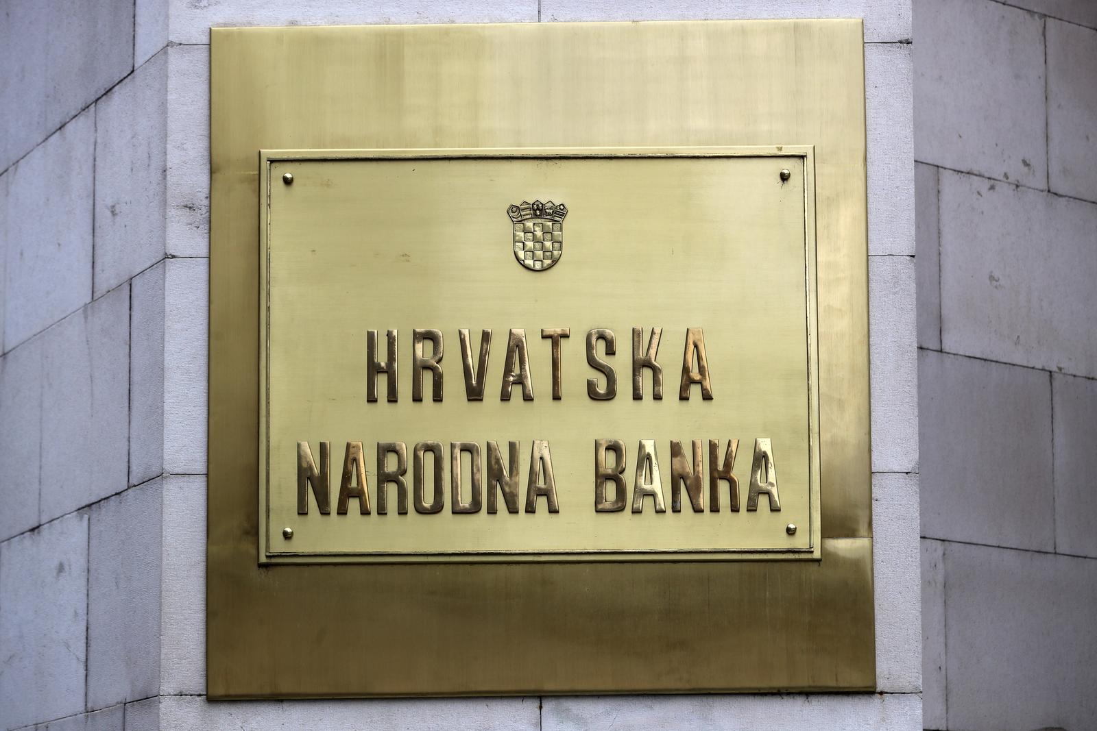 16.03.2018., Zagreb - Zgrada Hrvatske narodne banke. "nPhoto: Robert Anic/PIXSELL