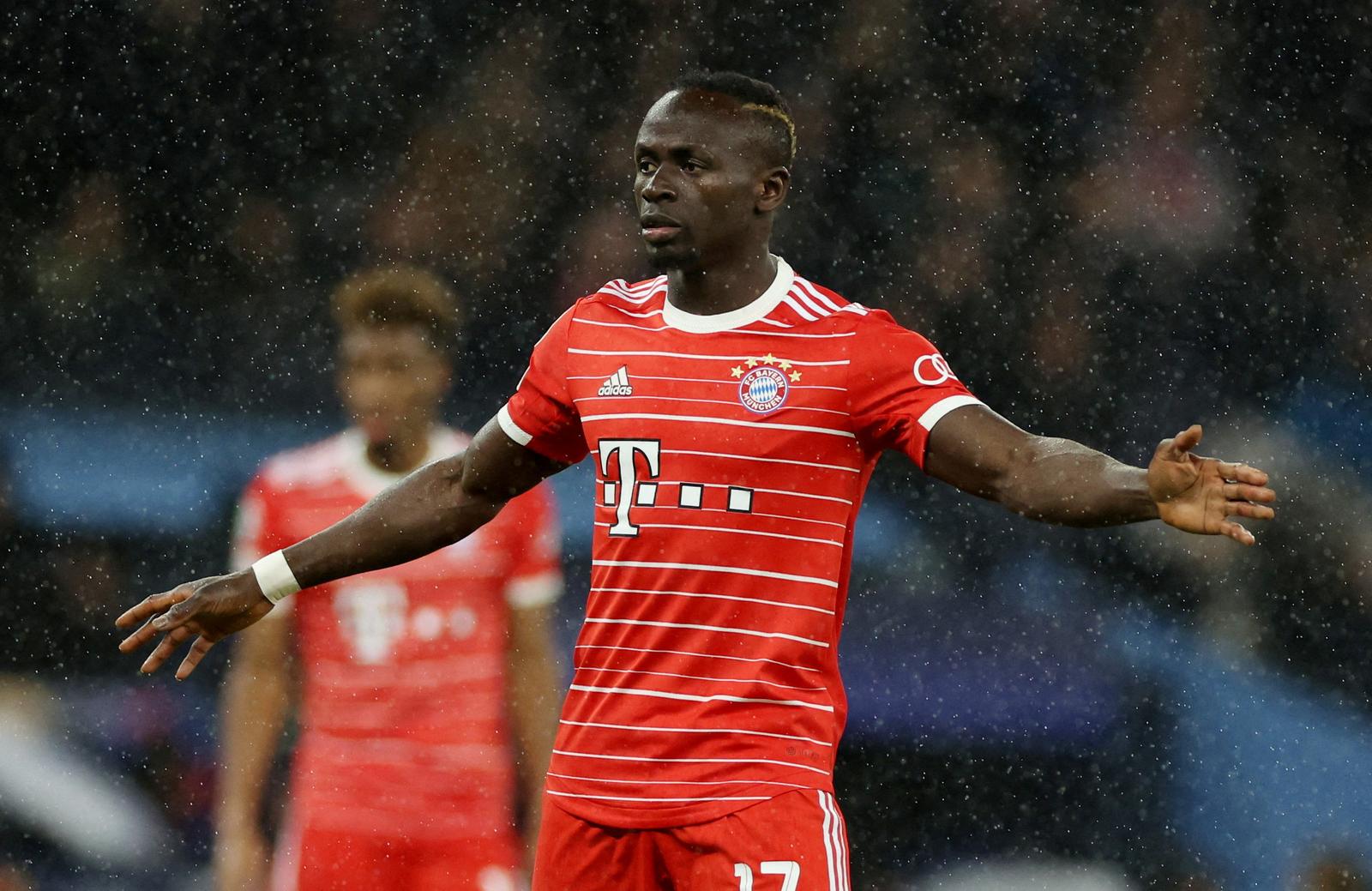 FILE PHOTO: Soccer Football - Bayern Munich's Sadio Mane during the Champions League, quarter-final first leg against Manchester City - Etihad Stadium, Manchester, Britain - April 11, 2023  REUTERS/Phil Noble/File Photo Photo: Phil Noble/REUTERS