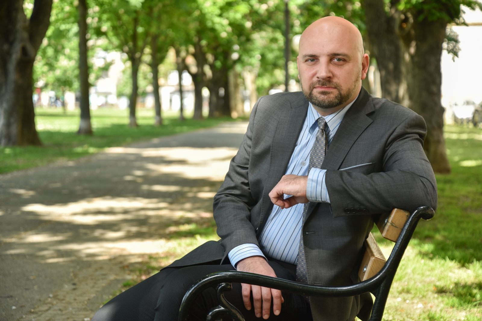 05.05.2023., Zagreb - Denis Avdagić, politicki i sigurnosni analiticar. 

Photo Sasa ZinajaNFoto