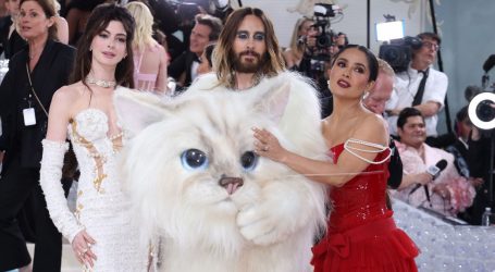 Doja Cat i Jared Leto na Met Galu stigli maskirani u Lagerfeldovu Choupette