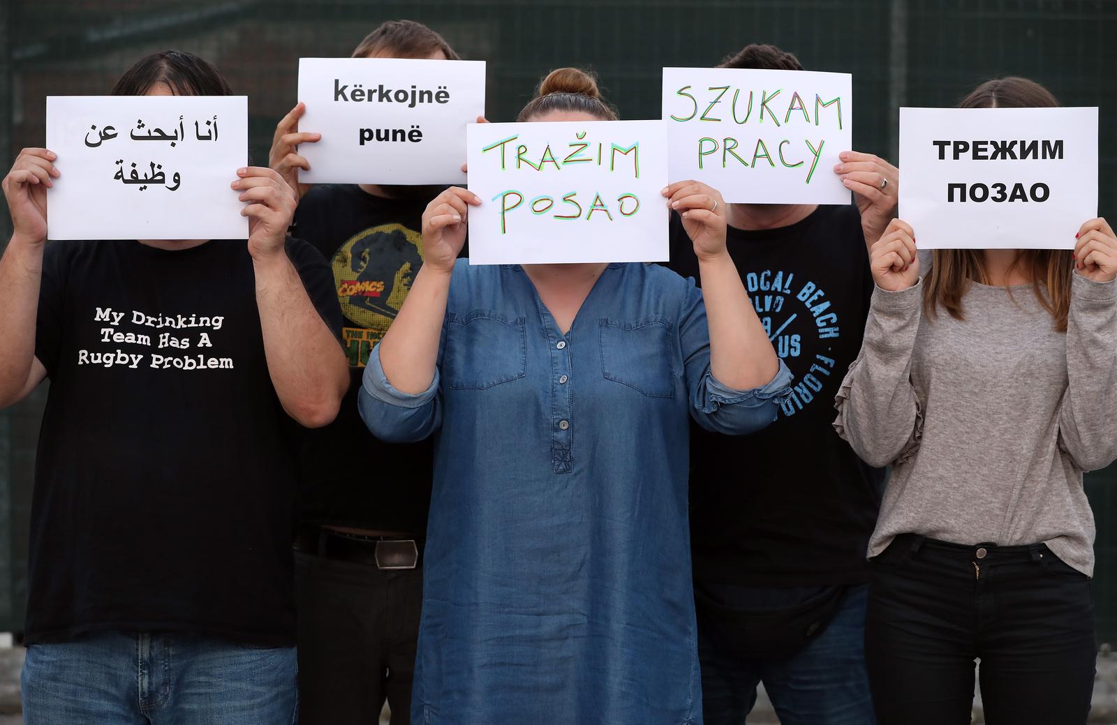Ilustracija za stranu radnu snagu 05.09.2018., Zagreb - Ilustracija za stranu radnu snagu. Photo: Jurica Galoic/PIXSELL
