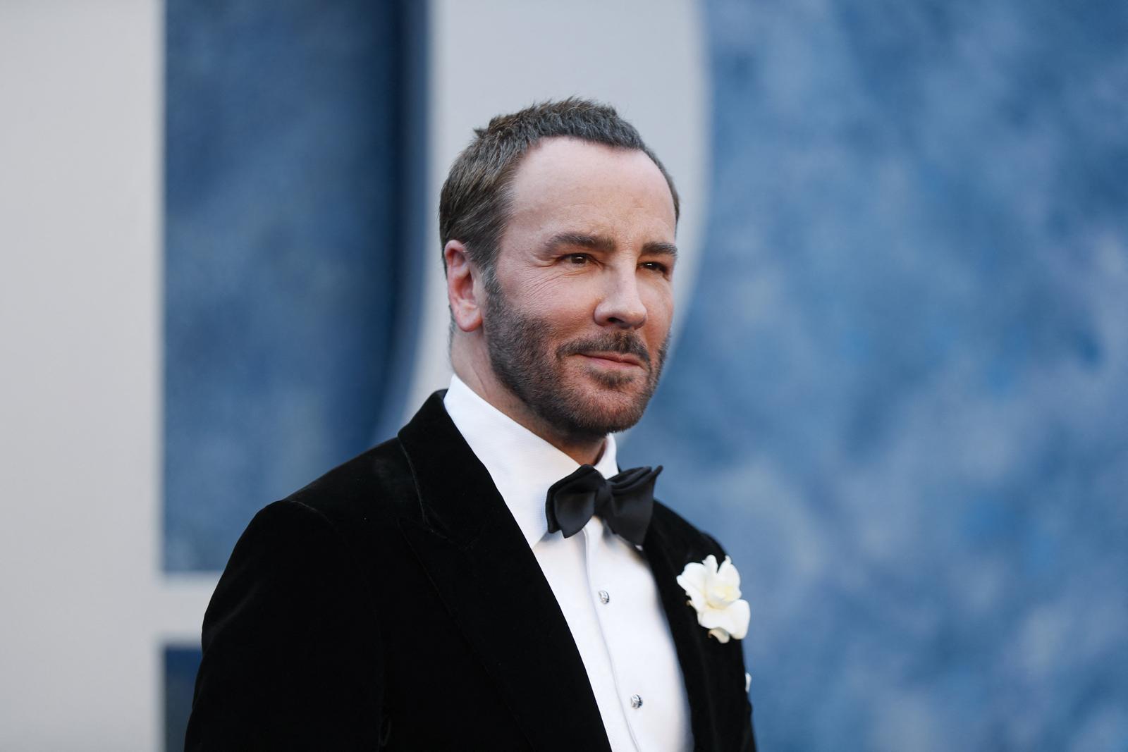 Tom Ford arrives at the Vanity Fair Oscar party during the 95th Academy Awards, known as the Oscars,  in Beverly Hills, California, U.S., March 12, 2023. REUTERS/Danny Moloshok Photo: DANNY MOLOSHOK/REUTERS