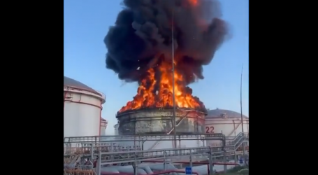 Zapalilo se skladište nafte u Rusiji, vatra se vidi s Krima