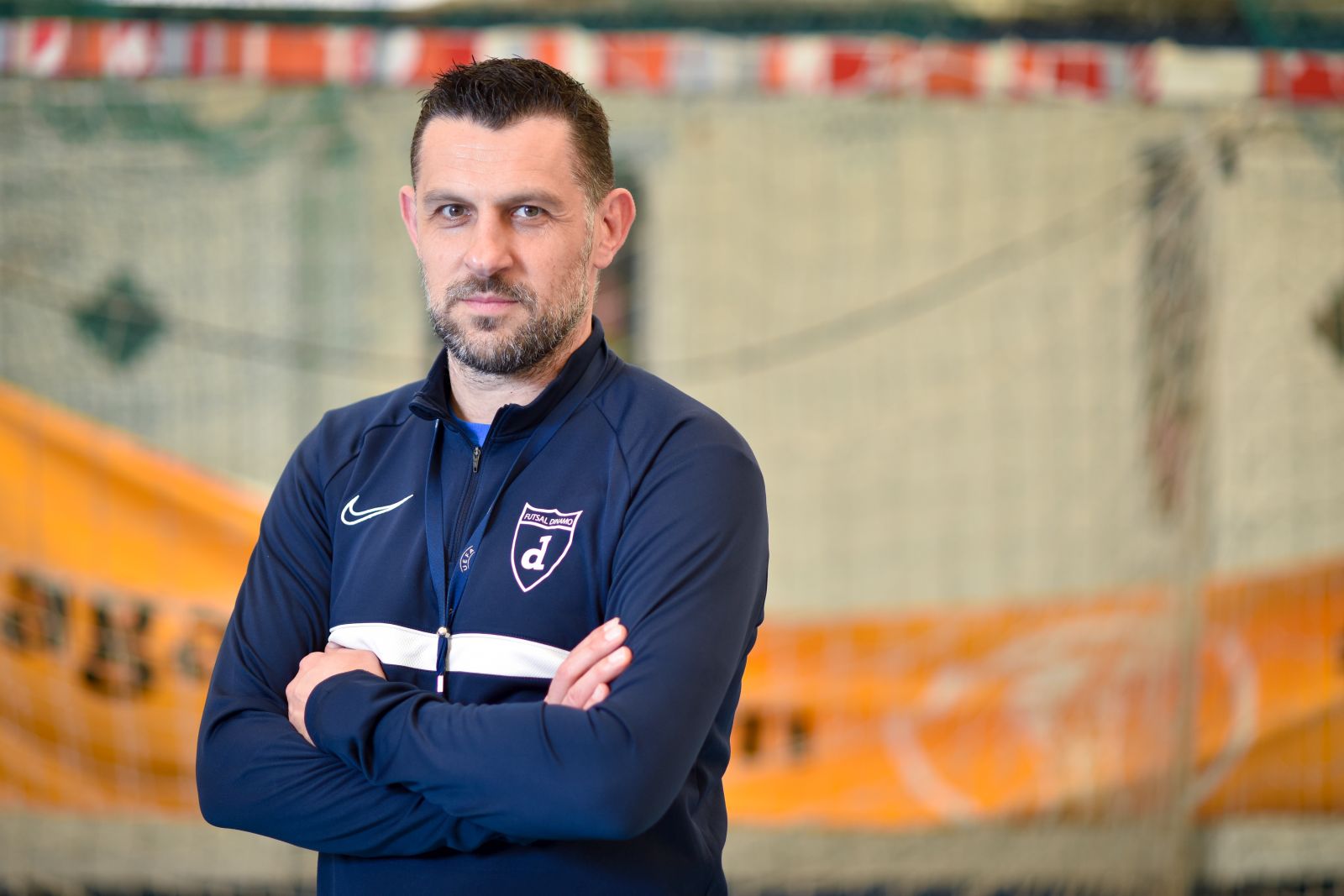 05.06.2023., Zagreb - Matija Dulvat, trener futsal kluba Dinamo. 

Photo Sasa ZinajaNFoto