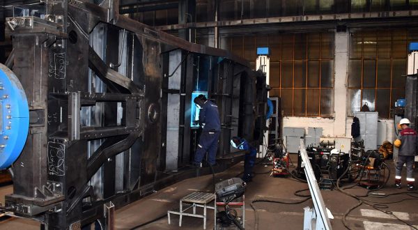 15.06.2023., Slavonski Brod - Proizvodnja teretnih vagona u tvornici Djuro Djakovic. Photo: Ivica Galovic/PIXSELL