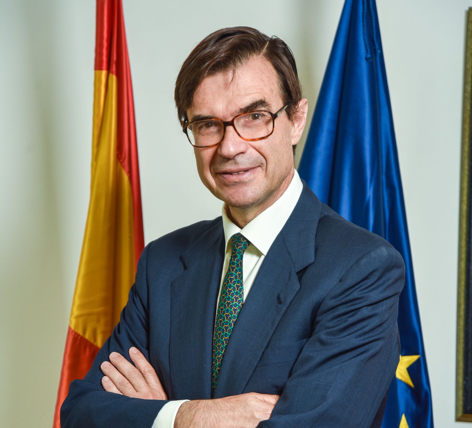 05.07.2023., Zagreb - Juan González-Barba Pera, spanjolski veleposlanik u Hrvatskoj. 

Photo Sasa ZinajaNFoto