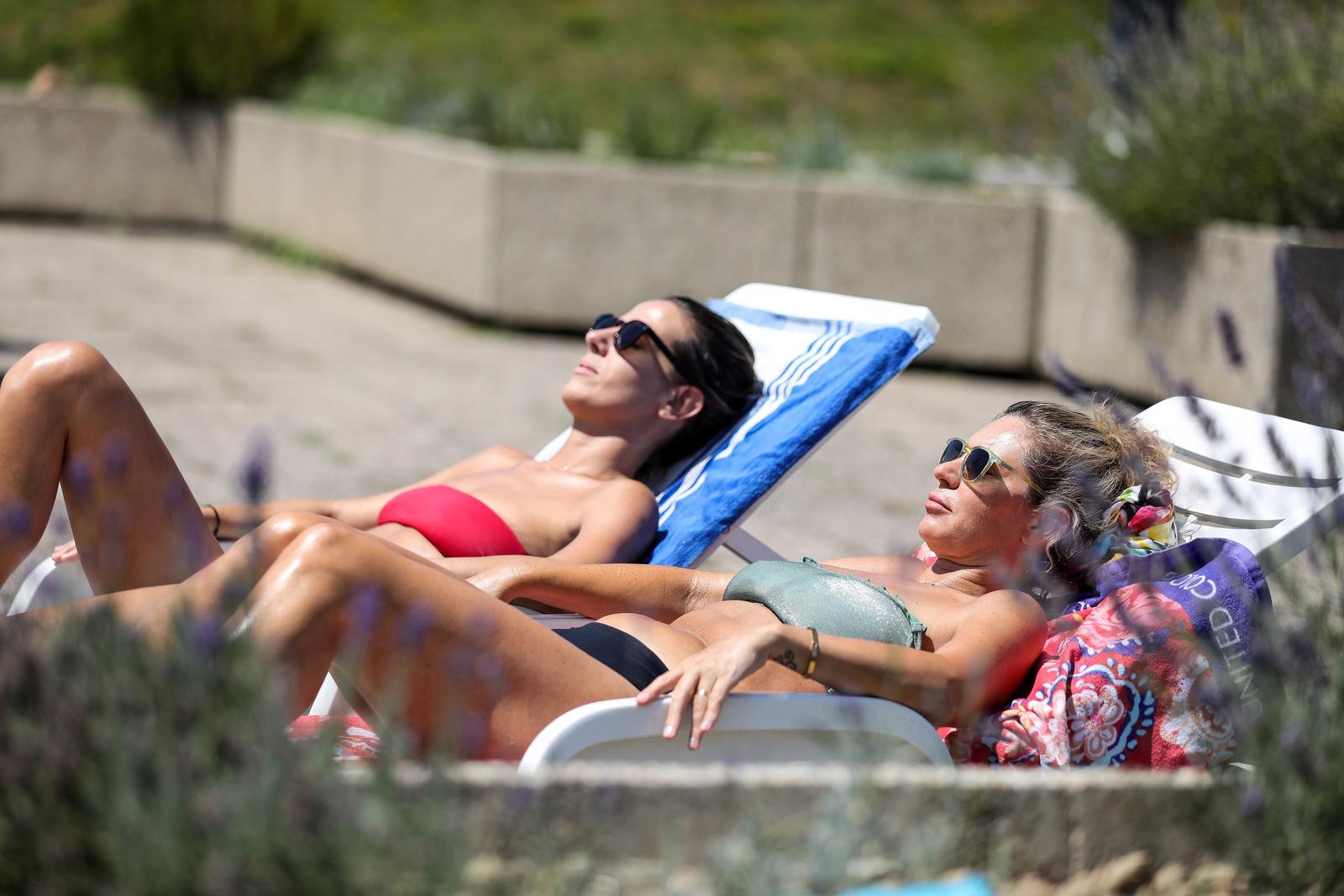 08.07.2023., Zagreb, Otvorena ljetna sezona kupanja na bazenima na Salati Photo: Emica Elvedji/PIXSELL