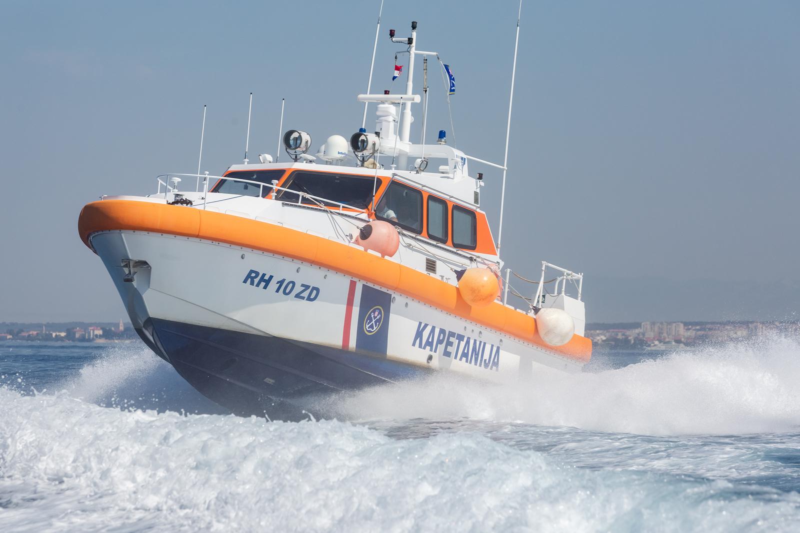 22.07.2022., Zadar - Dan u patroli s djelatnicima Lucke kapetanije Zadar. Photo: Sime Zelic/PIXSELL