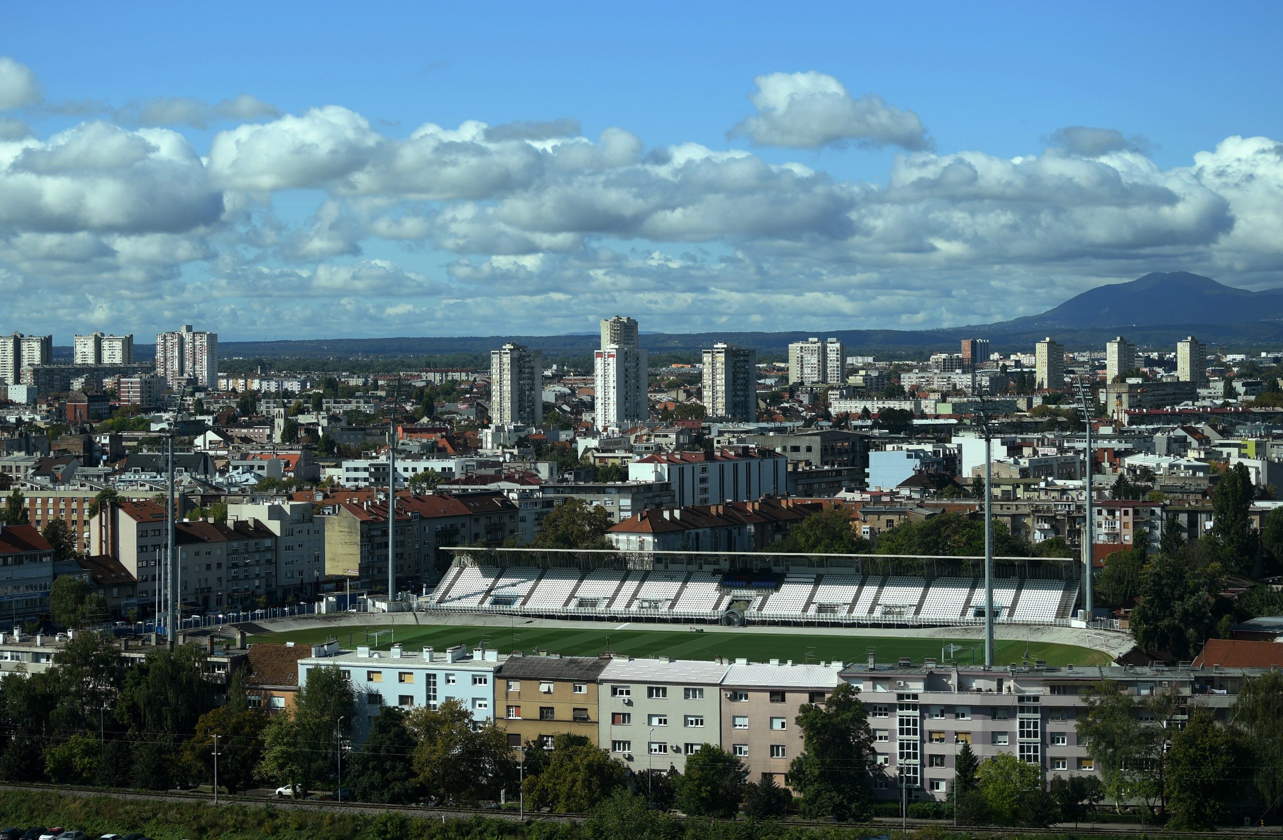 26.09.2019., Zagreb - Cibonin toranj, stadion u kranjcevicevoi ulici. rPhoto: Marko Lukunic/PIXSELL