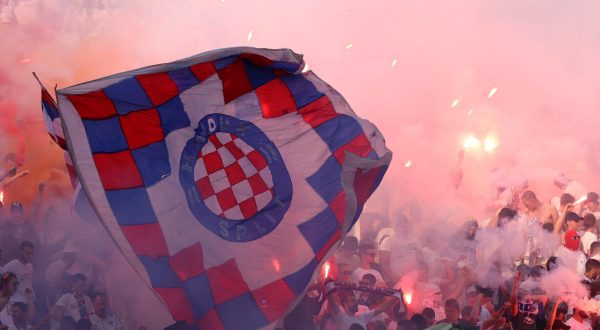 28.05.2023., Stadion Poljud, Split - Utakmica 36. kola Supersport HNL-a: Hajduk - Sibenik. Photo: Miroslav Lelas/PIXSELL