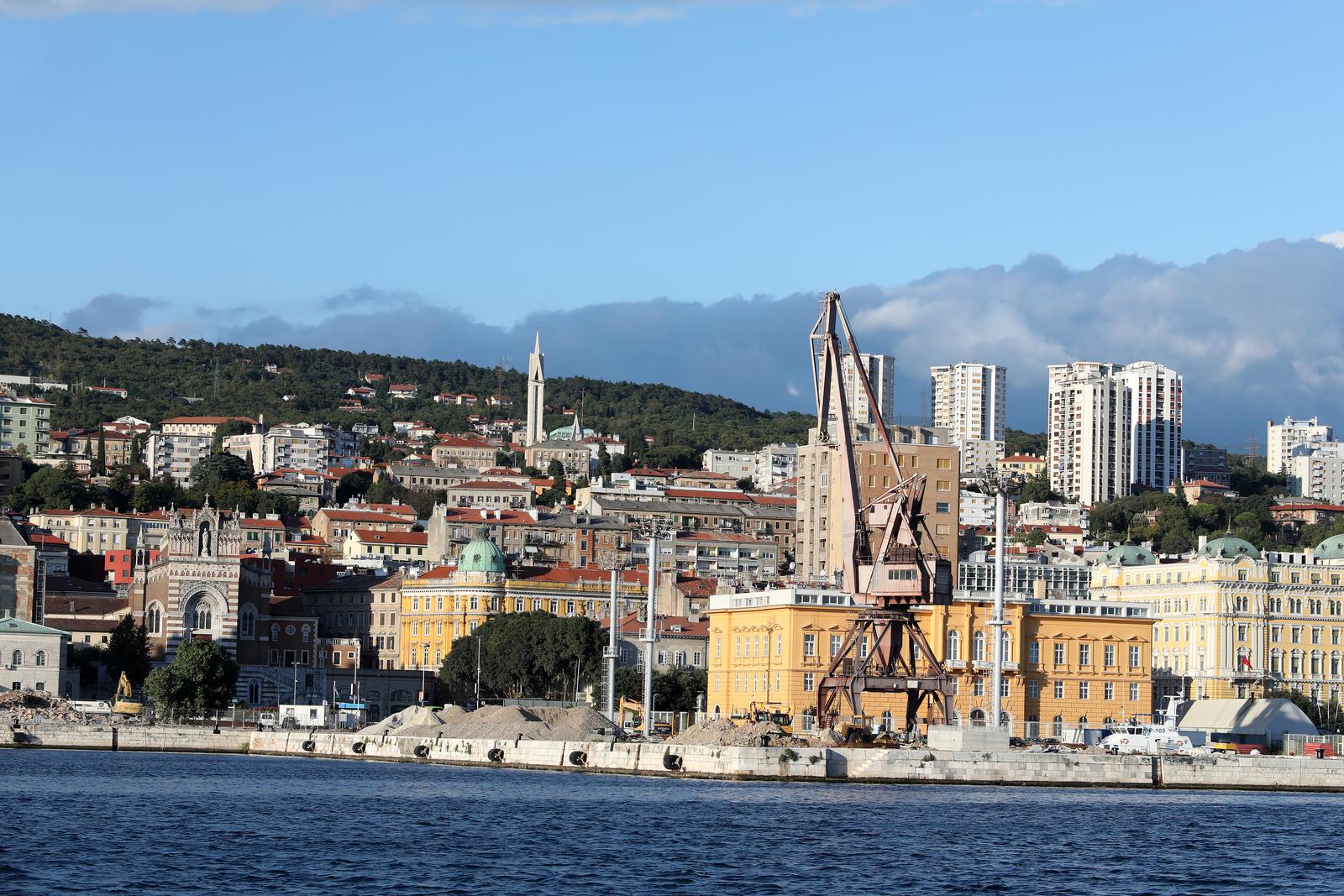 29.08.2021., Rijeka - Panorama grada. rPhoto: Goran Kovacic/PIXSELL