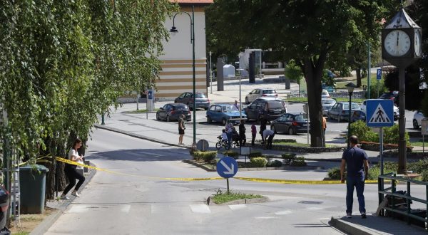 NAJBOLJA MOGUCA KVALITETA 11.08.2023., Gradacac, Bosna i Hercegovina - Mjesto gdje je trostruki ubojica Nermin Sulejmanovic ubio jednog covjeka. Photo: Pixsell/PIXSELL