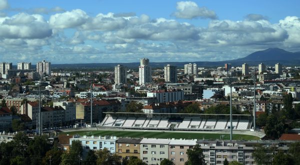 26.09.2019., Zagreb - Cibonin toranj, stadion u kranjcevicevoi ulici. rPhoto: Marko Lukunic/PIXSELL
