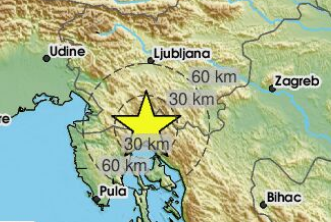 Šire riječko područje pogodila dva potresa u sat vremena: “Jak kratkotrajni udar”