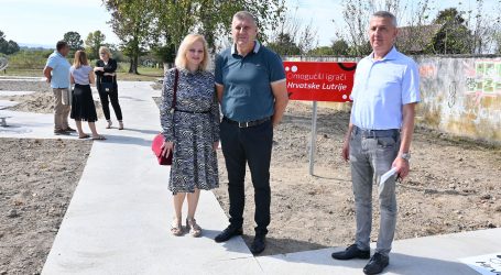 Novo vježbalište pod pokroviteljstvom Hrvatske Lutrije otvoreno u  općini Oprisavci