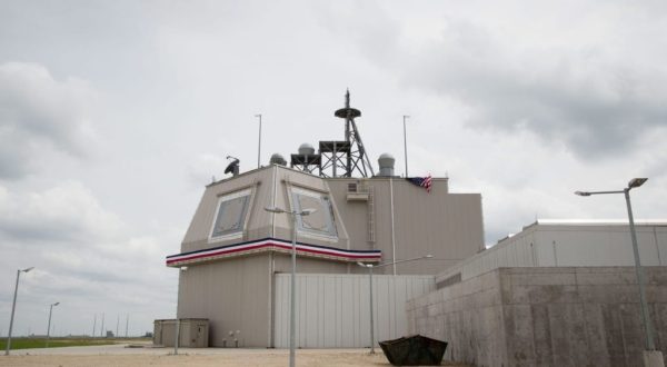 epa05301699 Command Center building during the official inauguration ceremony held at Aegis Ashore Missile Defense System (AAMDS), a military anti-ballistic missile defense facility at Deveselu, 180 Km south from Bucharest, Romania, 12 May 2016. High ranked Romanian officials and representatives of the US Departments of Defense and State, the US Navy's European headquarters and NATO decision makers joined the event. Construction of Aegis Ashore Missile Defense System Complex was started in 2013, in order to support the European Phase Adaptive Approach Phase II (EPAA) missile defence base, the cost of building being estimated at 124 million US dollars. The facility was declared operational in the presence of Jens Stoltenberg, NATO Secretary General.  EPA/KAY NIETFELD