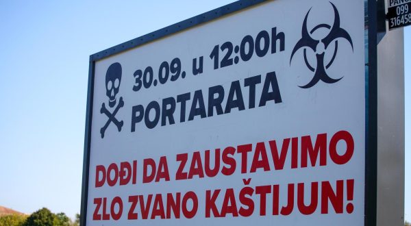 28.9.2023., Pula, Istra - Zupanijski centar za gospodarenjem otpadom Kastijun, protiv kojeg je najavljen prosvjed 30.9 u Puli.     Photo: Luka Batelic/PIXSELL