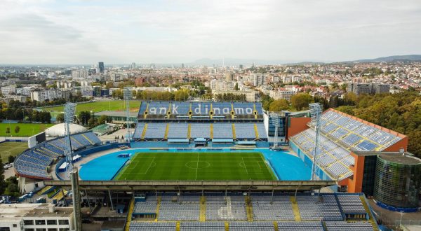 20.10.2022., Zagreb - Fotografija iz zraka stadiona Maksimir. Photo: Luka Stanzl/PIXSELL