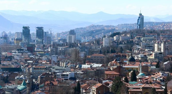Panorama grada Sarajeva 06.03.2019, Sarajevo, Bosna i Hercegovina -"nPanorama grada Sarajeva."nPhoto: Armin Durgut/PIXSELL