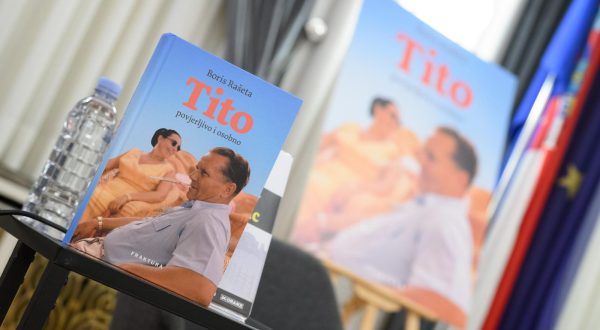 24.10.2023., Zagreb - U Novinarskom domu odrzano je predstavljanje knjige Tito, autora Borisa Rasete.
 Photo: Davor Puklavec/PIXSELL