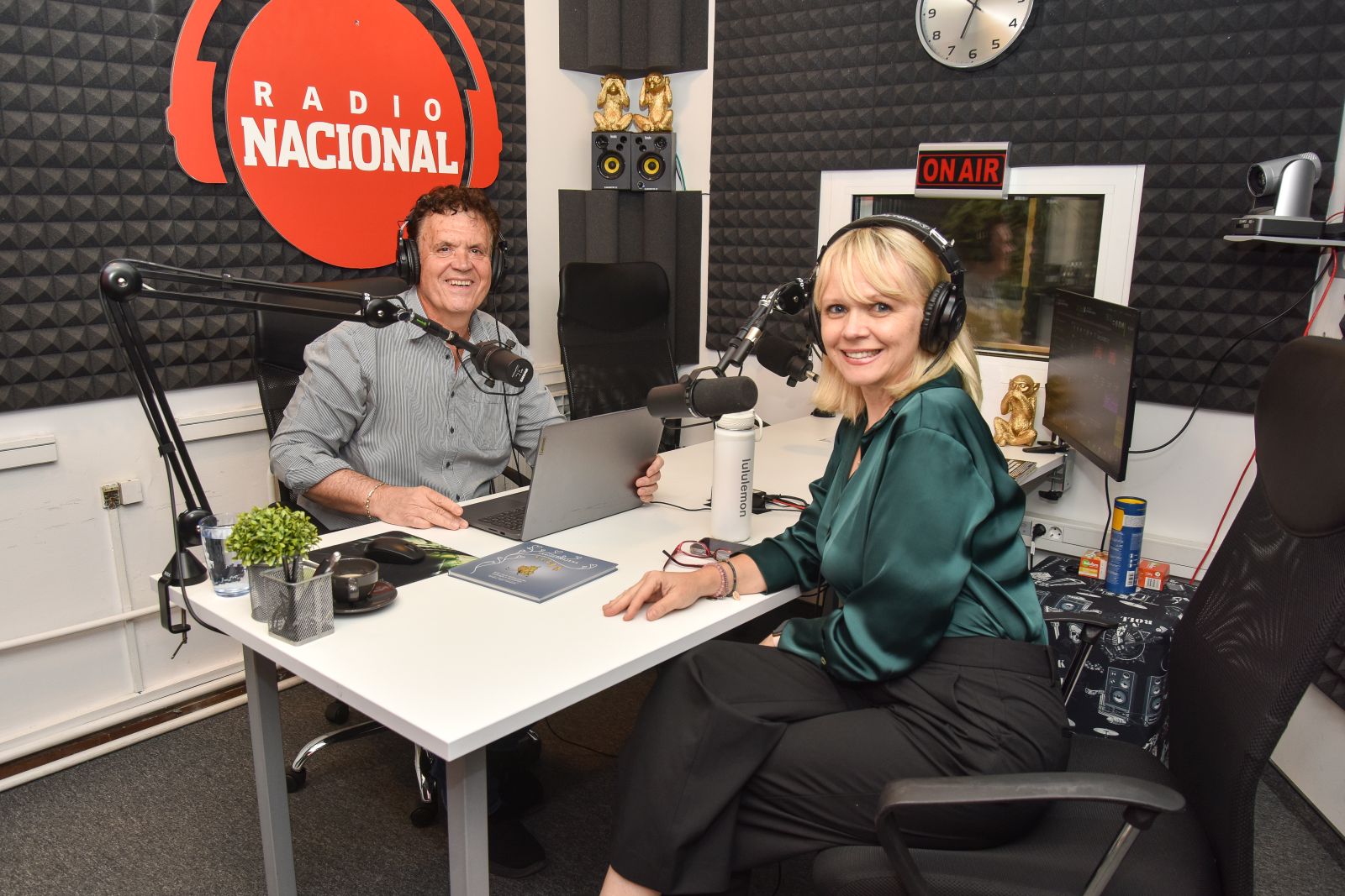 02.10.2023. Zagreb - Tatiana Cameron Tajci na Radio Nacionalu. 

Photo Sasa ZinajaNFoto