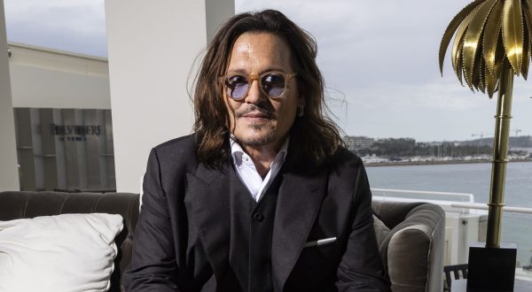 Johnny Depp poses for portrait photographs for the film 'Jeanne du Barry', at the 76th international film festival, Cannes, southern France, Wednesday, May 17, 2023. (Photo by Joel C Ryan/Invision/AP)