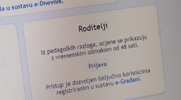 02.05.2018., Zagreb - Skolski  e-Dnevnik za ucenike i roditelje."nPhoto: Slavko Midzor/PIXSELL"n