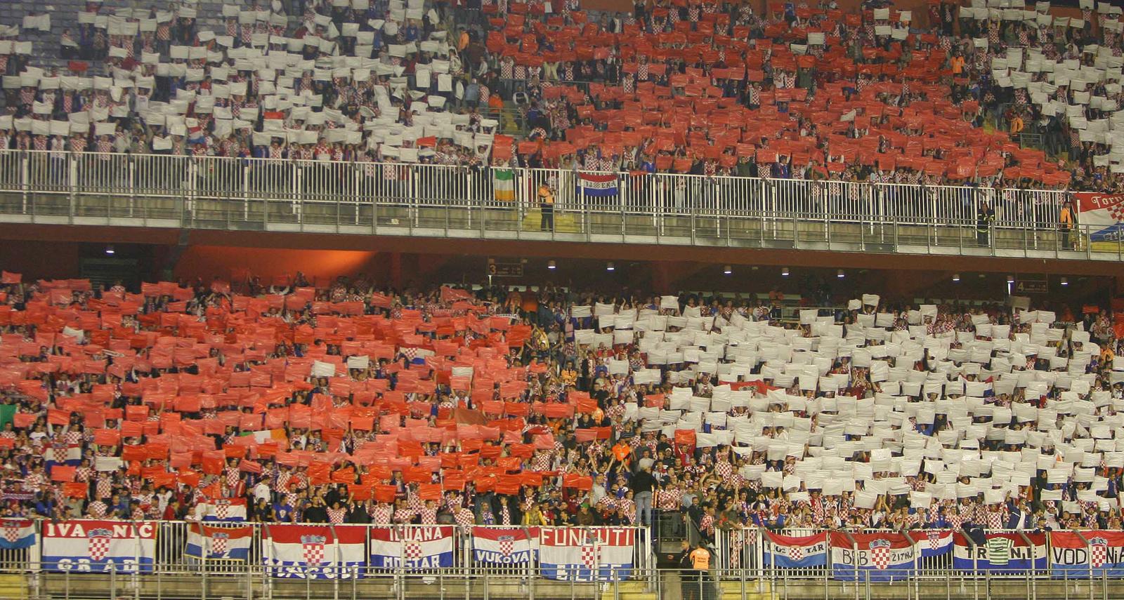 11.10.2006., stadion Maksimir, Zagreb - Kvalifikacijska utakmica za Europsko prvenstvo, Hrvatska - Engleska. Photo: Slavko Midzor/PIXSELL