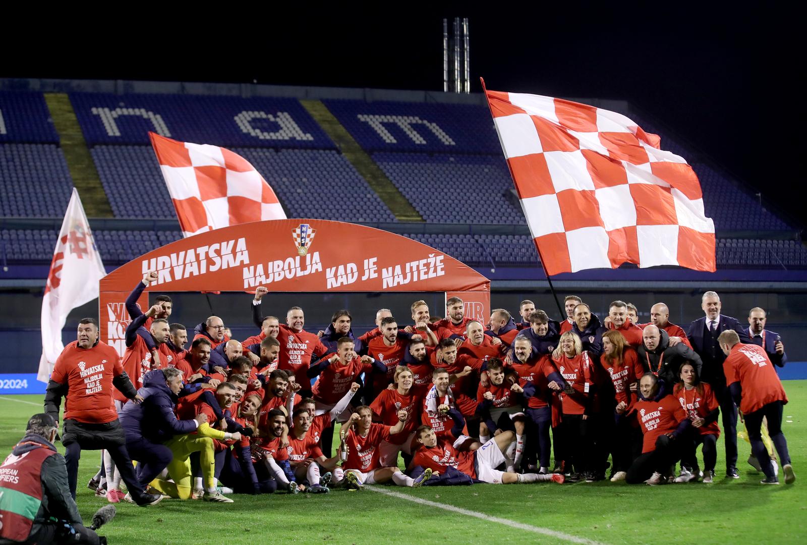 21.11.2023., stadion Maksimir, Zagreb - Kvalifikacije za UEFA Euro 2024, skupina D, Hrvatska - Armenija. Photo: Luka Stanzl/PIXSELL
