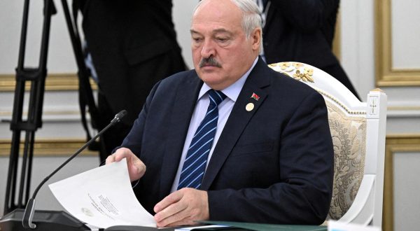 FILE PHOTO: Belarusian President Alexander Lukashenko attends the Commonwealth of Independent States (CIS) leaders' summit in Bishkek, Kyrgyzstan, October 13, 2023. Sputnik/Pavel Bednyakov/Pool via REUTERS ATTENTION EDITORS - THIS IMAGE WAS PROVIDED BY A THIRD PARTY./File Photo Photo: SPUTNIK/REUTERS