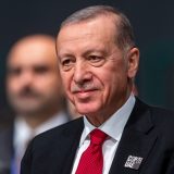 epa11005668 Turkish President Recep Tayyip Erdogan attends the UN Climate Change Conference COP28, in Dubai, United Arab Emirates, 01 December 2023. The 2023 United Nations Climate Change Conference (COP28), runs from 30 November to 12 December, and is expected to host one of the largest number of participants in the annual global climate conference as over 70,000 estimated attendees, including the member states of the UN Framework Convention on Climate Change (UNFCCC), business leaders, young people, climate scientists, Indigenous Peoples and other relevant stakeholders will attend.  EPA/MARTIN DIVISEK