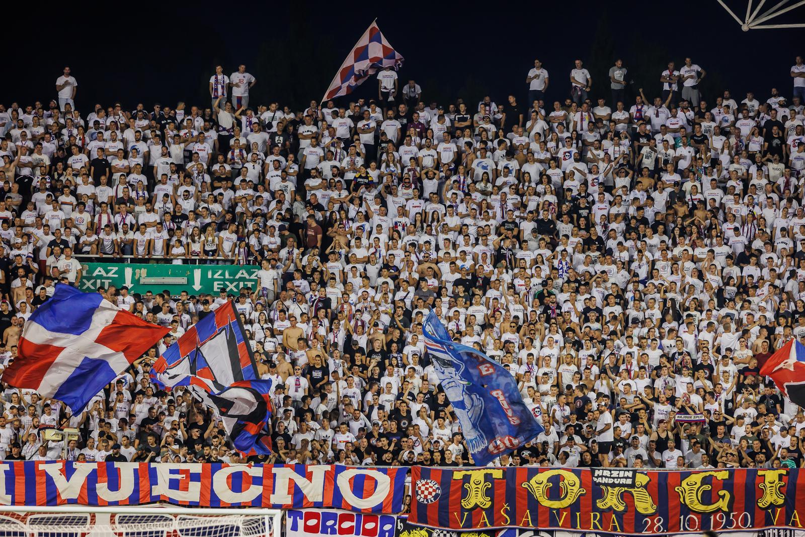 01.10.2023., Split, stadion Poljud - SuperSport HNL, 10. kolo, HNK Hajduk - GNK Dinamo.  Photo: Zvonimir Barisin/PIXSELL