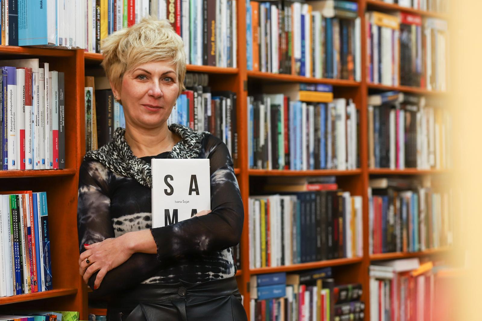 Promocija knjige Ivane Sojat 'Sama'. Photo: Dubravka Petric/PIXSELL
