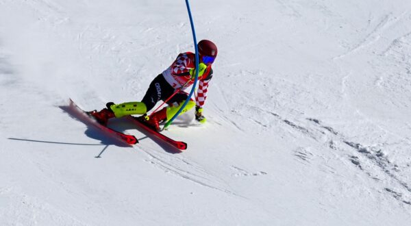 15.02.2022.,Peking, Kina - Zimske olimpijske igre 2022. Muski slalom Photo: Jaki Franja/PIXSELL