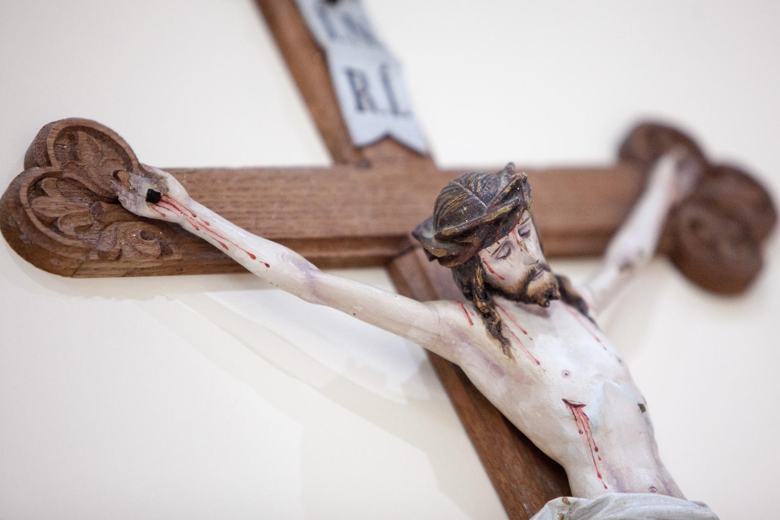 25.02.2015., Viskovo - Iskus Krist razapet na krizu."nPhoto: Nel Pavletic/PIXSELL